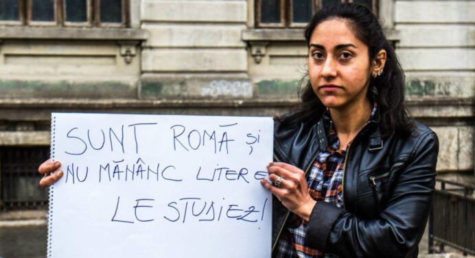 „Sînt româ şi nu mănînc litere, le studiez.”